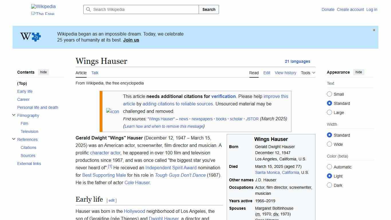 Wings Hauser - Wikipedia
